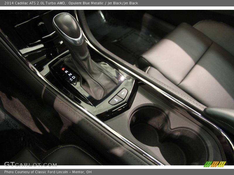 Opulent Blue Metallic / Jet Black/Jet Black 2014 Cadillac ATS 2.0L Turbo AWD