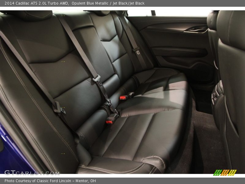 Opulent Blue Metallic / Jet Black/Jet Black 2014 Cadillac ATS 2.0L Turbo AWD