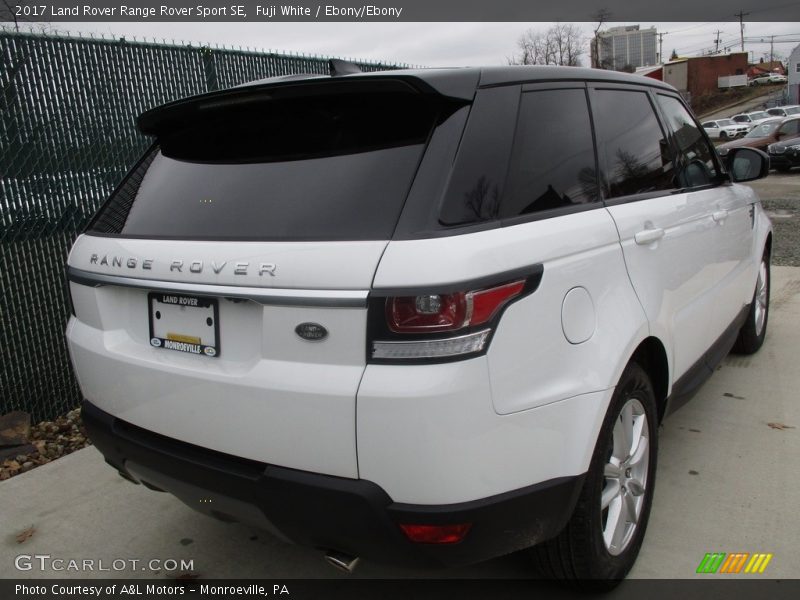 Fuji White / Ebony/Ebony 2017 Land Rover Range Rover Sport SE