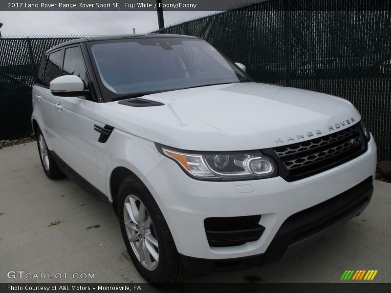 Fuji White / Ebony/Ebony 2017 Land Rover Range Rover Sport SE