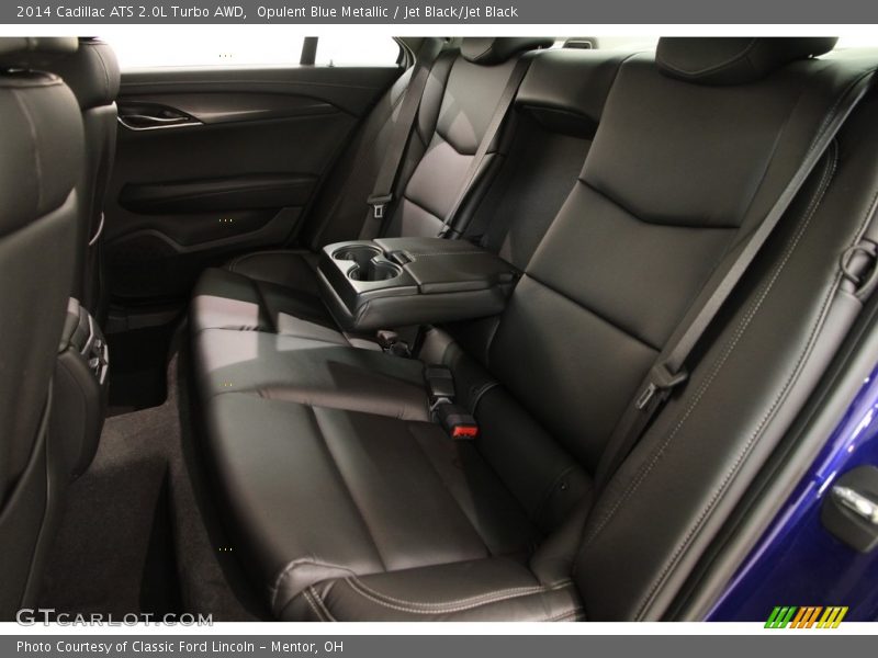 Opulent Blue Metallic / Jet Black/Jet Black 2014 Cadillac ATS 2.0L Turbo AWD