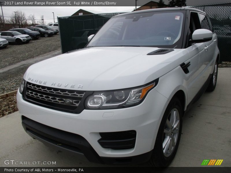 Fuji White / Ebony/Ebony 2017 Land Rover Range Rover Sport SE