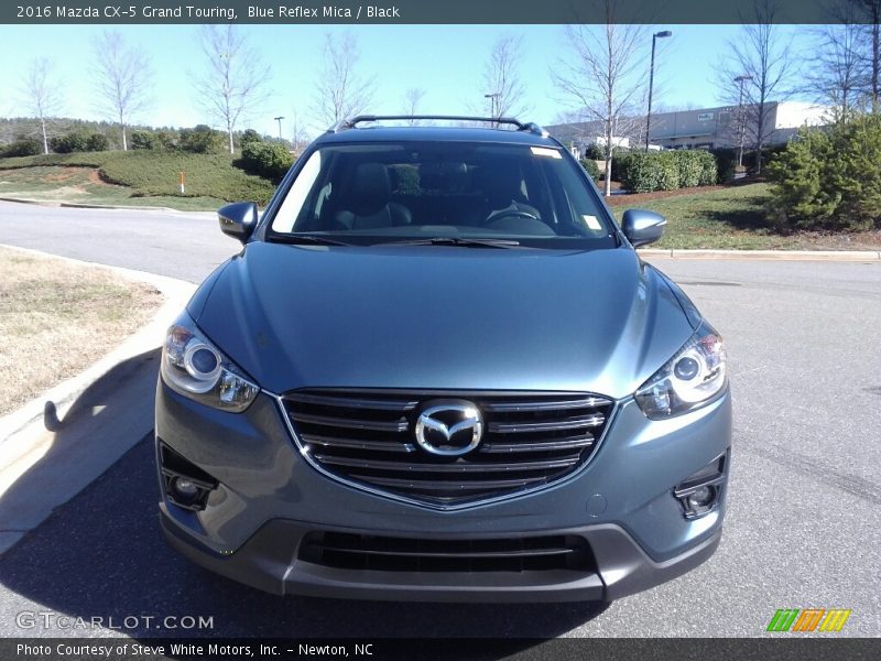 Blue Reflex Mica / Black 2016 Mazda CX-5 Grand Touring