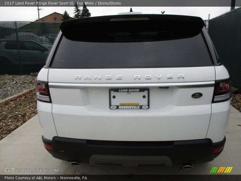 Fuji White / Ebony/Ebony 2017 Land Rover Range Rover Sport SE