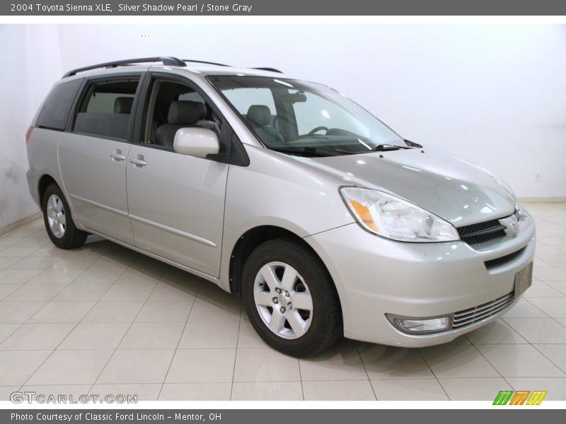 Silver Shadow Pearl / Stone Gray 2004 Toyota Sienna XLE