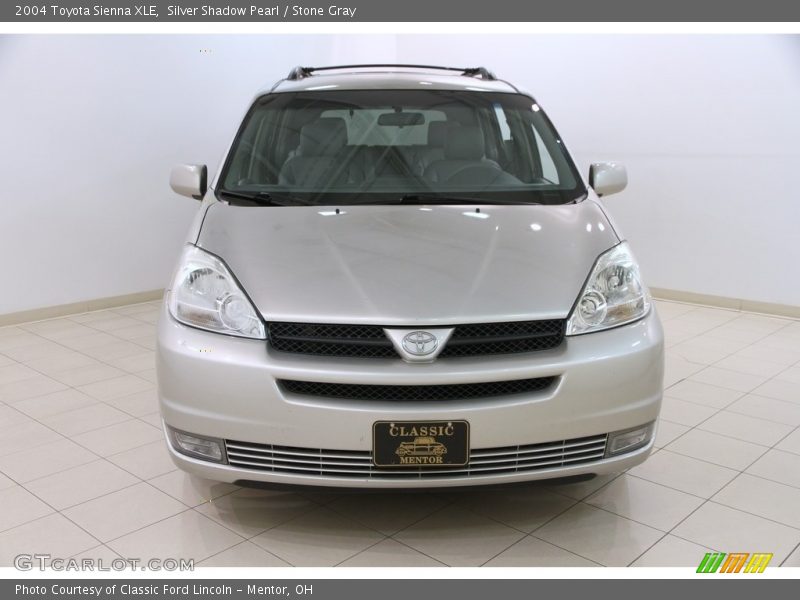 Silver Shadow Pearl / Stone Gray 2004 Toyota Sienna XLE