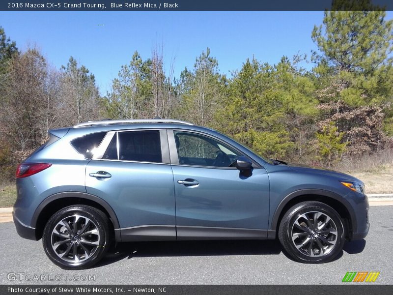 Blue Reflex Mica / Black 2016 Mazda CX-5 Grand Touring