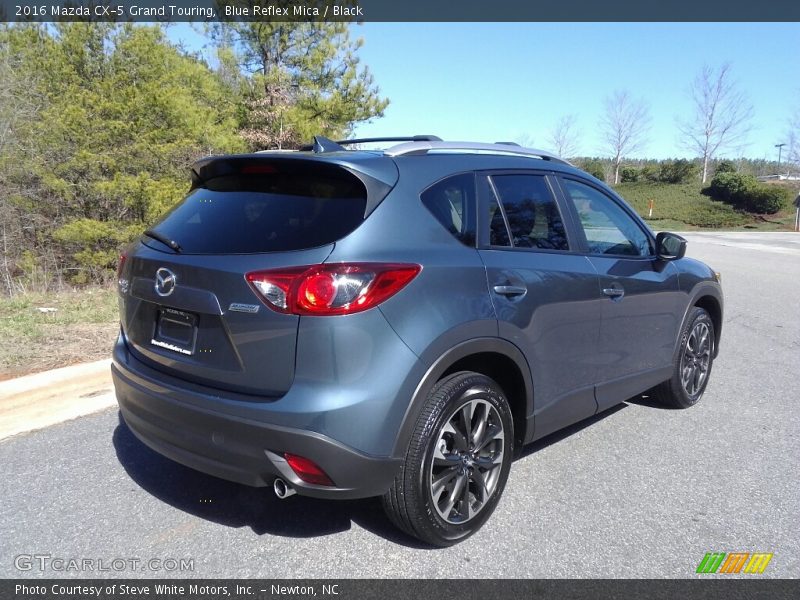 Blue Reflex Mica / Black 2016 Mazda CX-5 Grand Touring