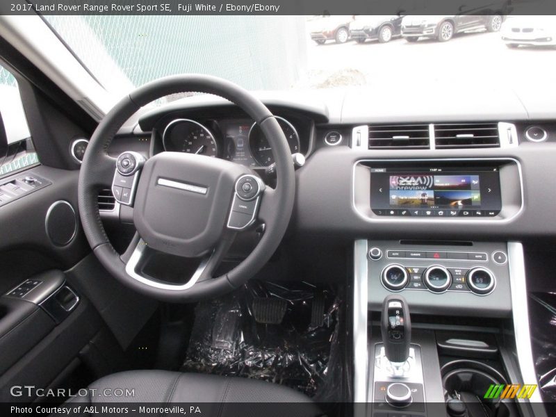 Fuji White / Ebony/Ebony 2017 Land Rover Range Rover Sport SE