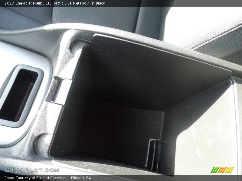 Arctic Blue Metallic / Jet Black 2017 Chevrolet Malibu LT