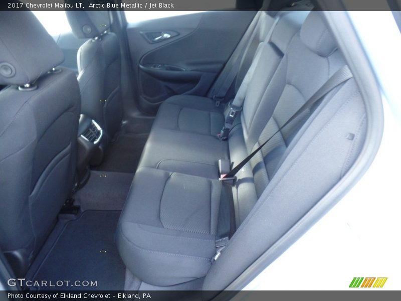 Arctic Blue Metallic / Jet Black 2017 Chevrolet Malibu LT