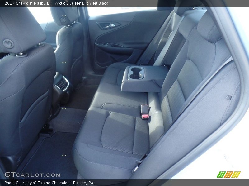 Arctic Blue Metallic / Jet Black 2017 Chevrolet Malibu LT