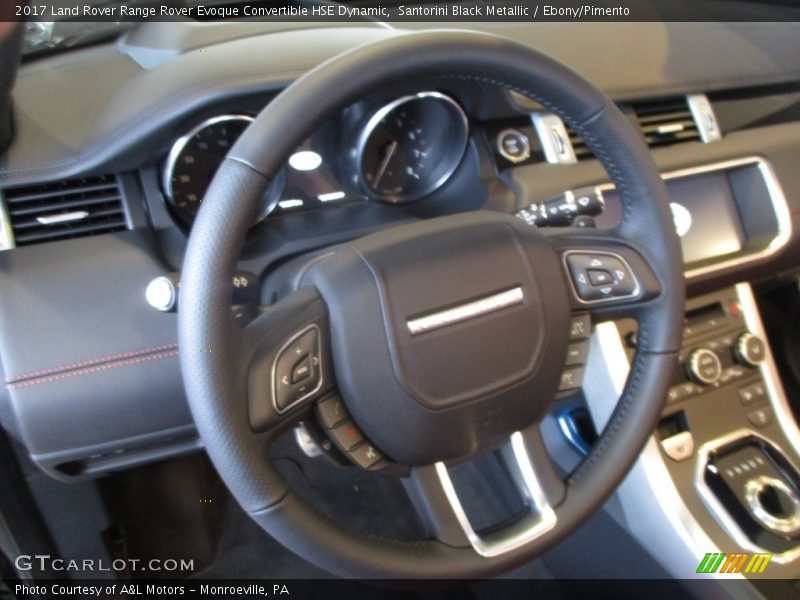 Santorini Black Metallic / Ebony/Pimento 2017 Land Rover Range Rover Evoque Convertible HSE Dynamic
