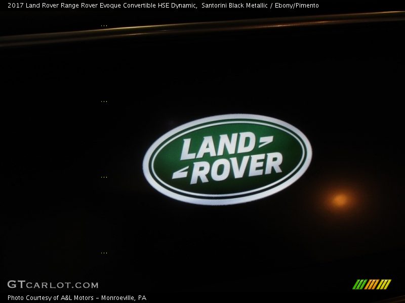 Santorini Black Metallic / Ebony/Pimento 2017 Land Rover Range Rover Evoque Convertible HSE Dynamic
