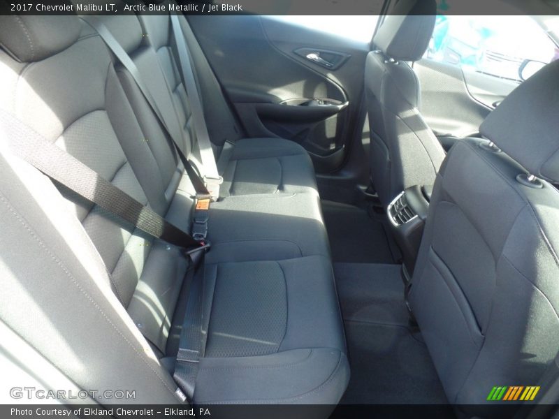 Arctic Blue Metallic / Jet Black 2017 Chevrolet Malibu LT