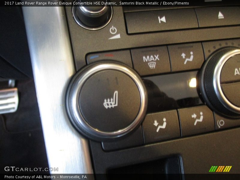 Santorini Black Metallic / Ebony/Pimento 2017 Land Rover Range Rover Evoque Convertible HSE Dynamic