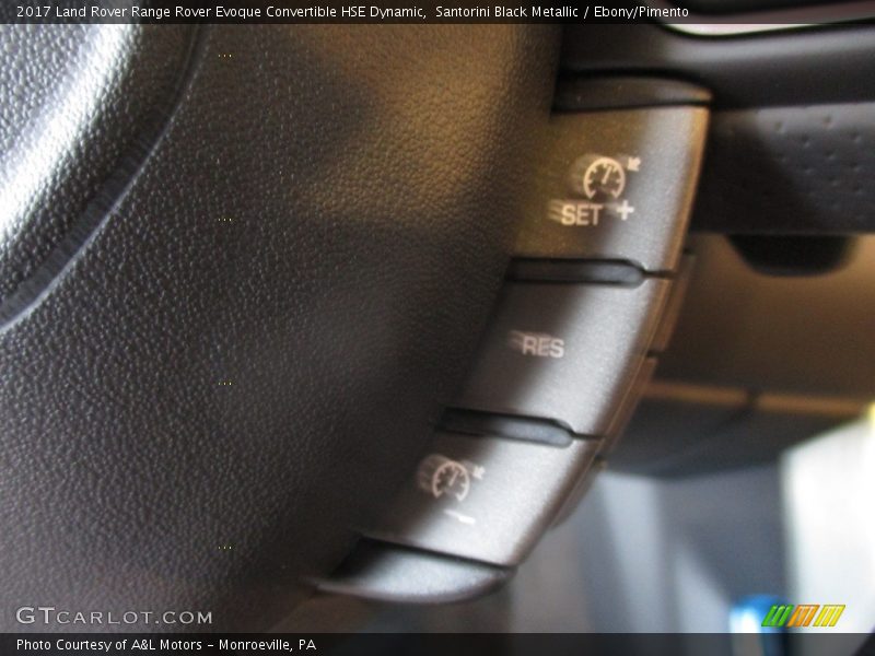 Santorini Black Metallic / Ebony/Pimento 2017 Land Rover Range Rover Evoque Convertible HSE Dynamic