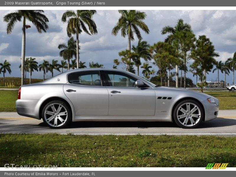 Grigio Touring (Silver) / Nero 2009 Maserati Quattroporte