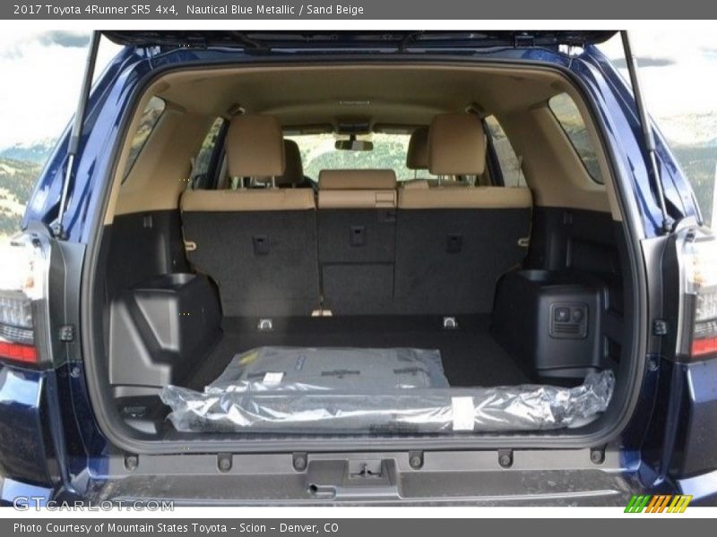 Nautical Blue Metallic / Sand Beige 2017 Toyota 4Runner SR5 4x4