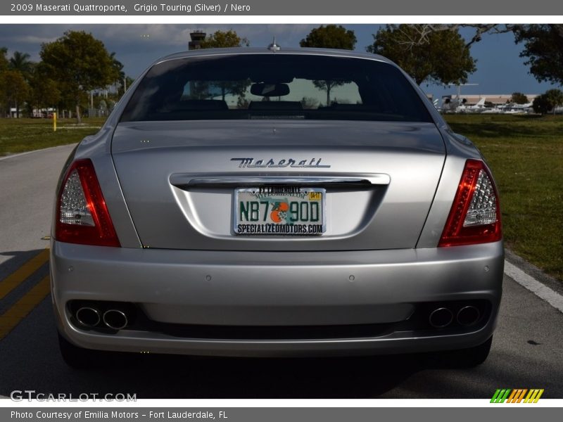 Grigio Touring (Silver) / Nero 2009 Maserati Quattroporte