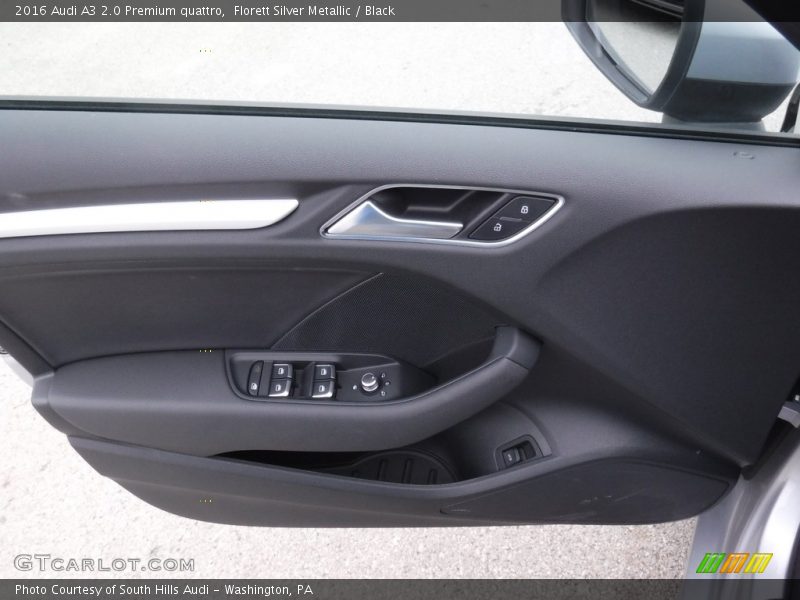 Florett Silver Metallic / Black 2016 Audi A3 2.0 Premium quattro