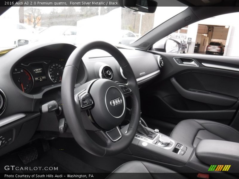 Florett Silver Metallic / Black 2016 Audi A3 2.0 Premium quattro
