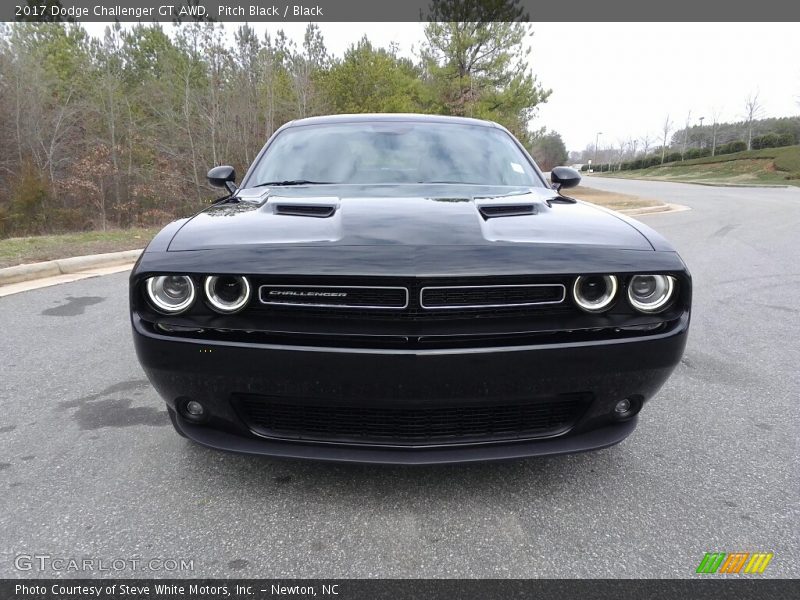 Pitch Black / Black 2017 Dodge Challenger GT AWD