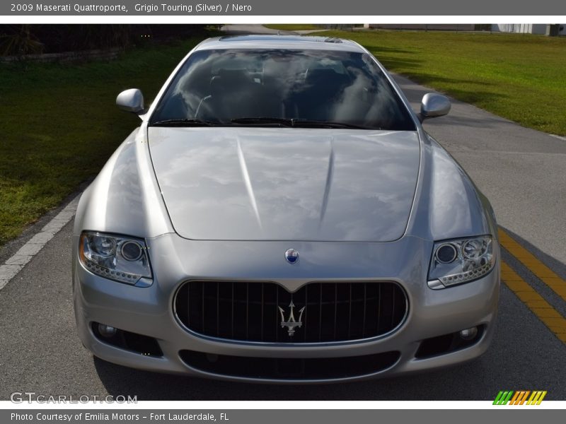 Grigio Touring (Silver) / Nero 2009 Maserati Quattroporte