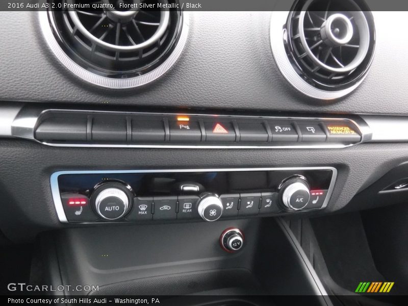 Florett Silver Metallic / Black 2016 Audi A3 2.0 Premium quattro