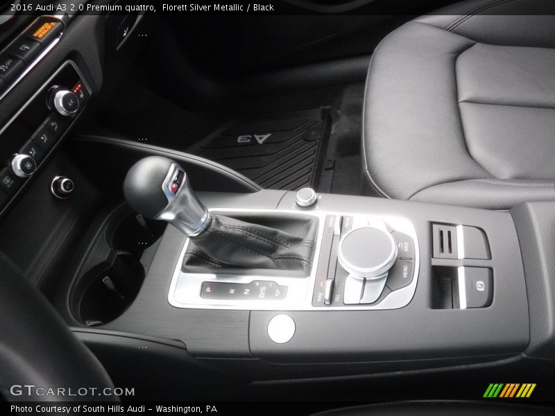 Florett Silver Metallic / Black 2016 Audi A3 2.0 Premium quattro