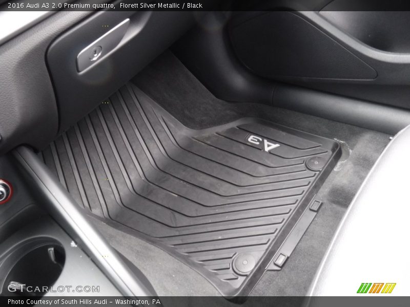 Florett Silver Metallic / Black 2016 Audi A3 2.0 Premium quattro