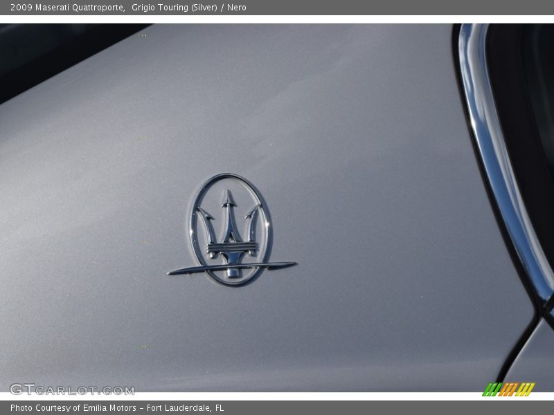 Grigio Touring (Silver) / Nero 2009 Maserati Quattroporte