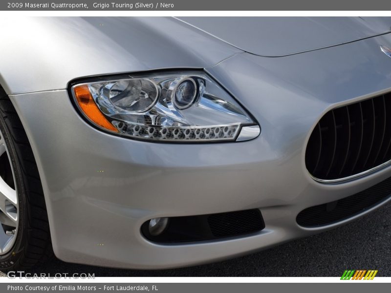 Grigio Touring (Silver) / Nero 2009 Maserati Quattroporte