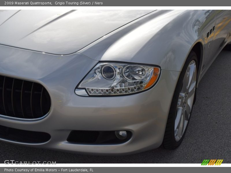 Grigio Touring (Silver) / Nero 2009 Maserati Quattroporte