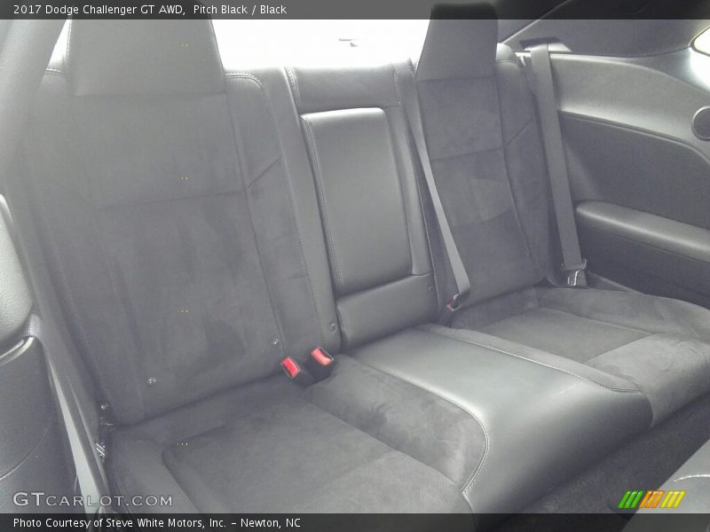 Rear Seat of 2017 Challenger GT AWD