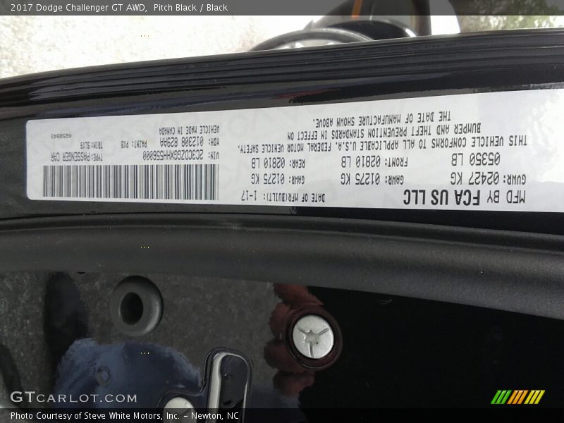 PX8 - 2017 Dodge Challenger GT AWD