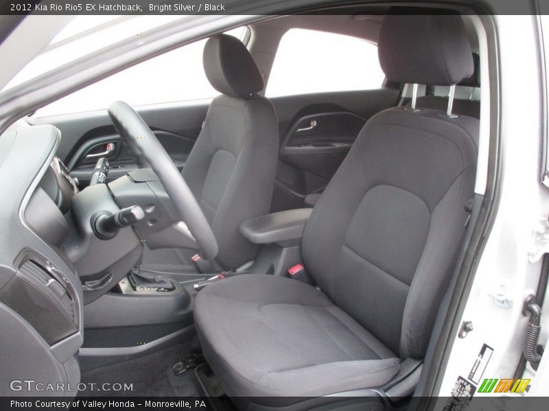 Bright Silver / Black 2012 Kia Rio Rio5 EX Hatchback