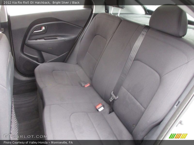 Bright Silver / Black 2012 Kia Rio Rio5 EX Hatchback