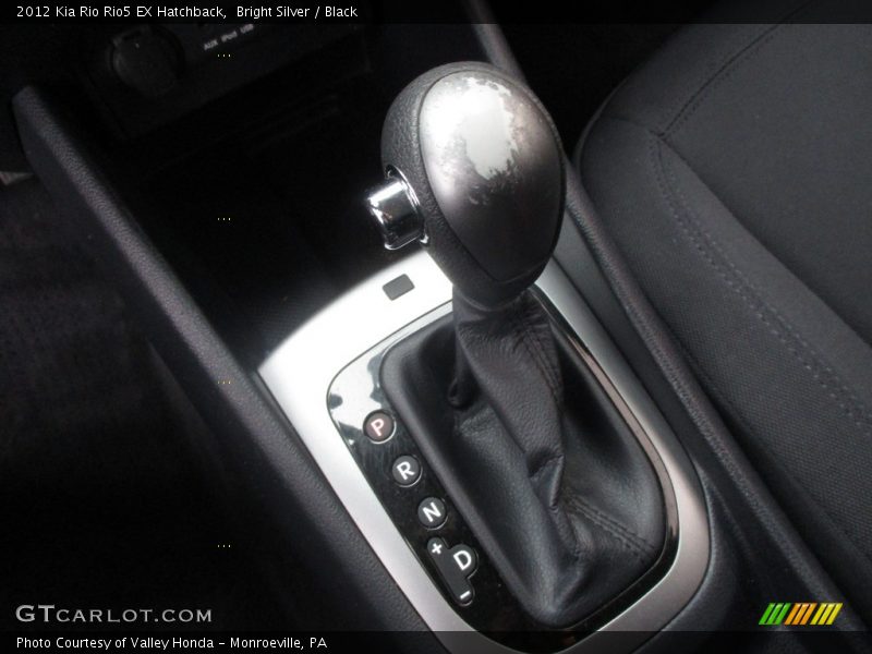 Bright Silver / Black 2012 Kia Rio Rio5 EX Hatchback