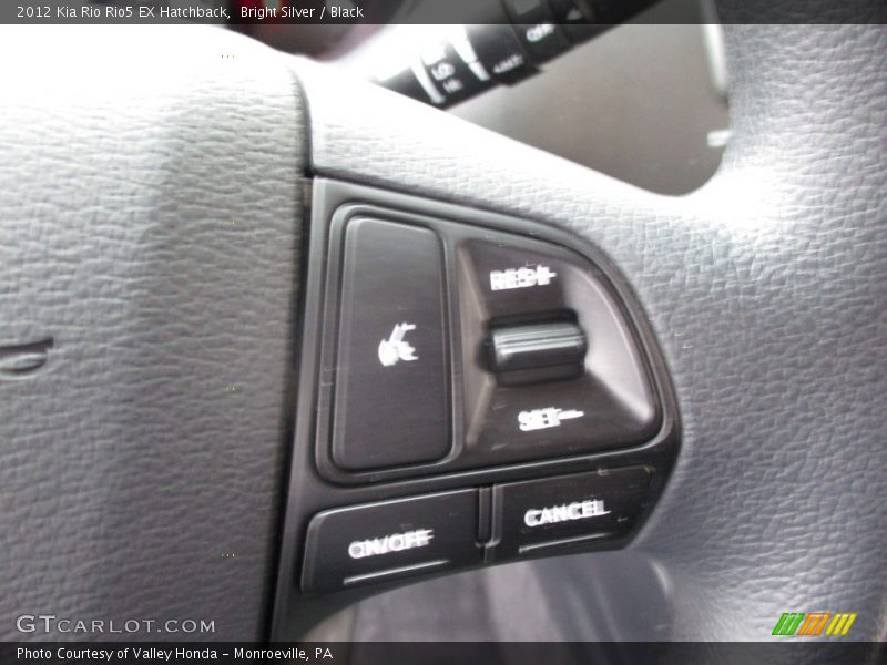 Bright Silver / Black 2012 Kia Rio Rio5 EX Hatchback