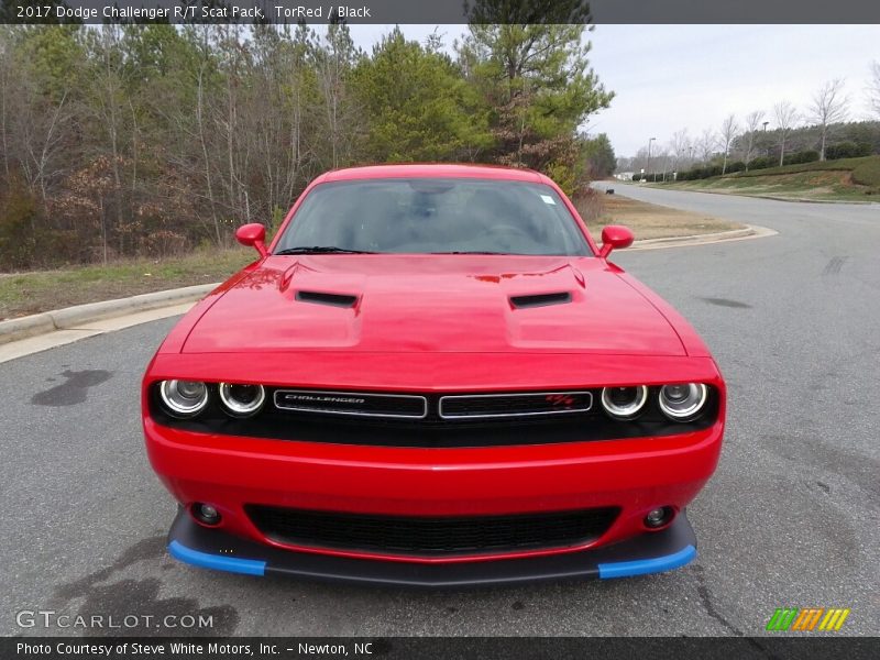 TorRed / Black 2017 Dodge Challenger R/T Scat Pack