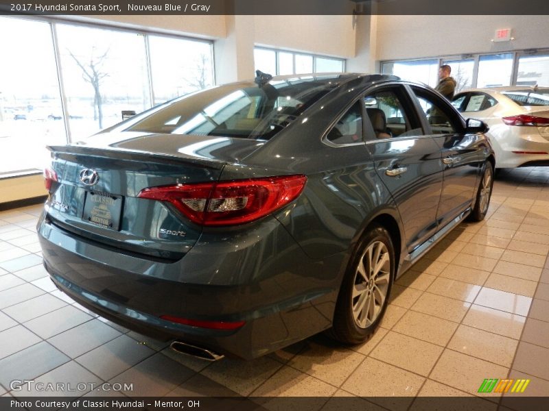 Nouveau Blue / Gray 2017 Hyundai Sonata Sport