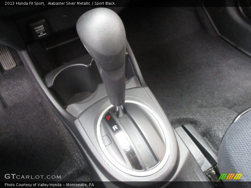 Alabaster Silver Metallic / Sport Black 2013 Honda Fit Sport
