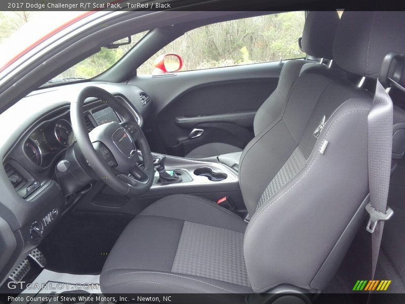  2017 Challenger R/T Scat Pack Black Interior