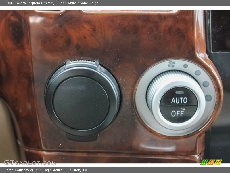 Super White / Sand Beige 2008 Toyota Sequoia Limited