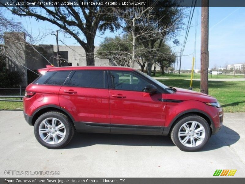 Firenze Red Metallic / Ebony/Ebony 2017 Land Rover Range Rover Evoque SE