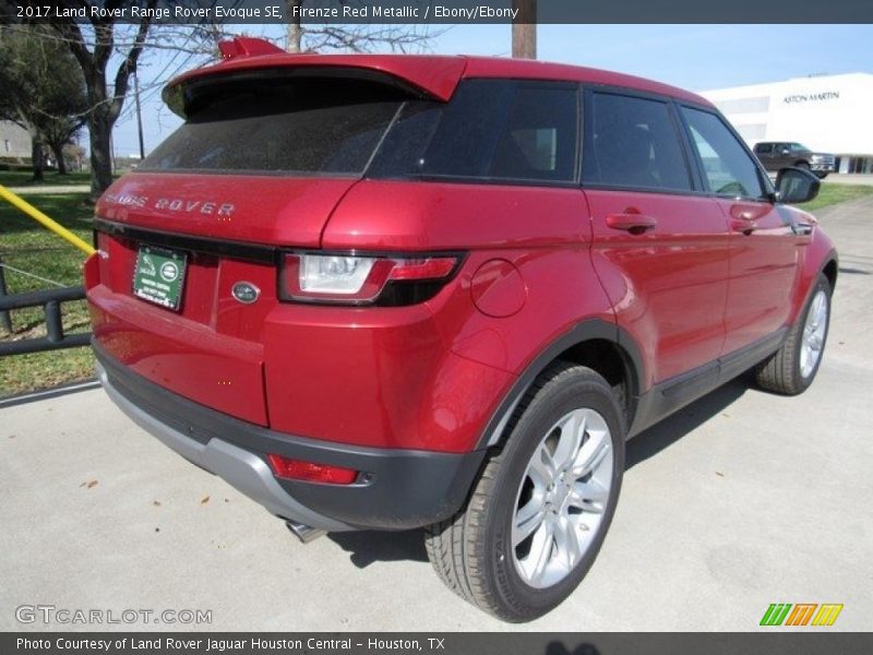 Firenze Red Metallic / Ebony/Ebony 2017 Land Rover Range Rover Evoque SE