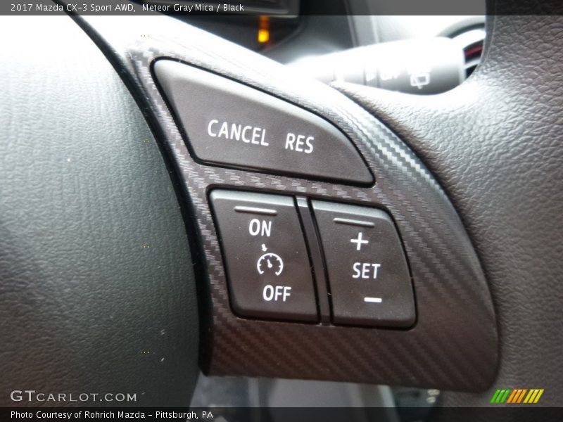 Controls of 2017 CX-3 Sport AWD