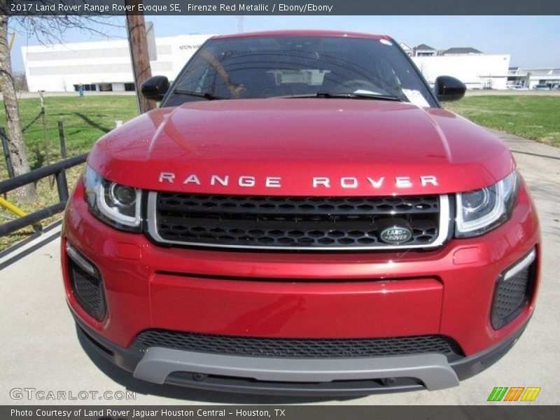 Firenze Red Metallic / Ebony/Ebony 2017 Land Rover Range Rover Evoque SE