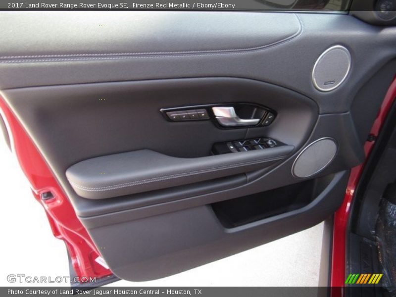 Firenze Red Metallic / Ebony/Ebony 2017 Land Rover Range Rover Evoque SE